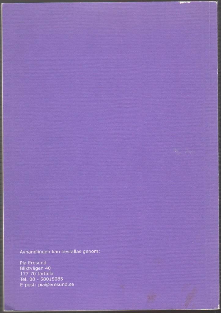 Att behandla st&ouml;rande beteende : metodutveckling i barnpsykoterapi