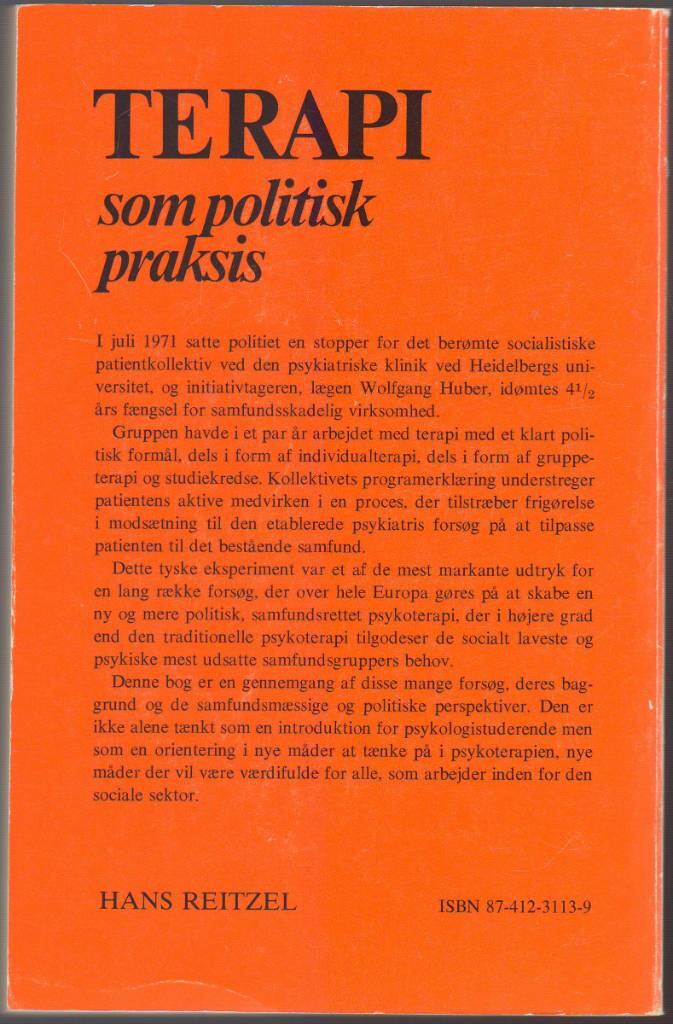 Terapi som politisk praksis