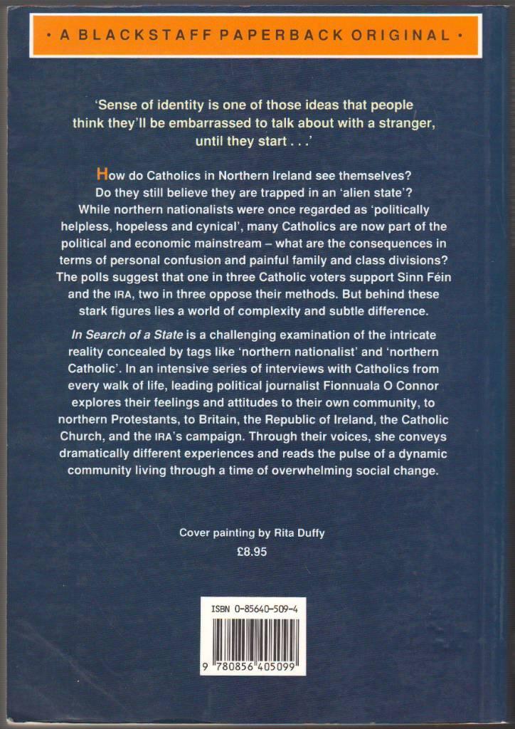 In search of a state : Catholics in Northern Ireland