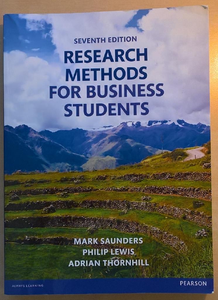 Research methods for business students [Elektronisk resurs]