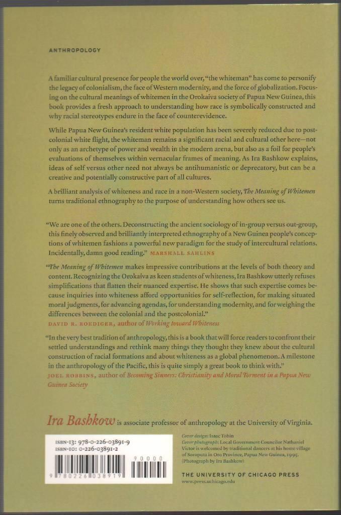 The meaning of whitemen : race and modernity in the Orokaiva cultural world