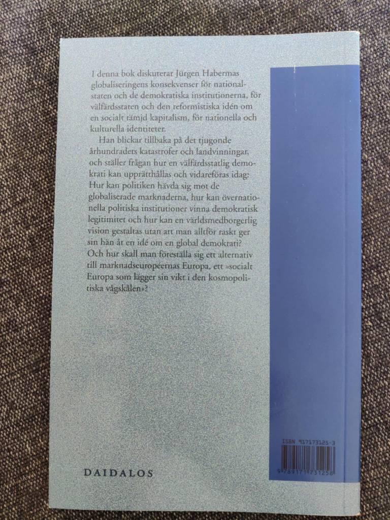 Den postnationella konstellationen