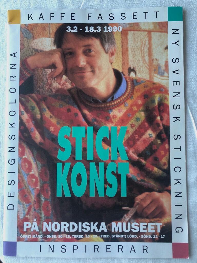 Stick konst p&aring; Nordiska museet : Kaffe Fassett 3.2-18.3 1990