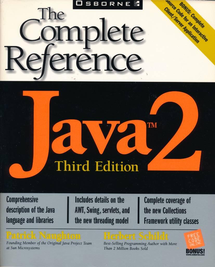 Java 2 - the complete reference