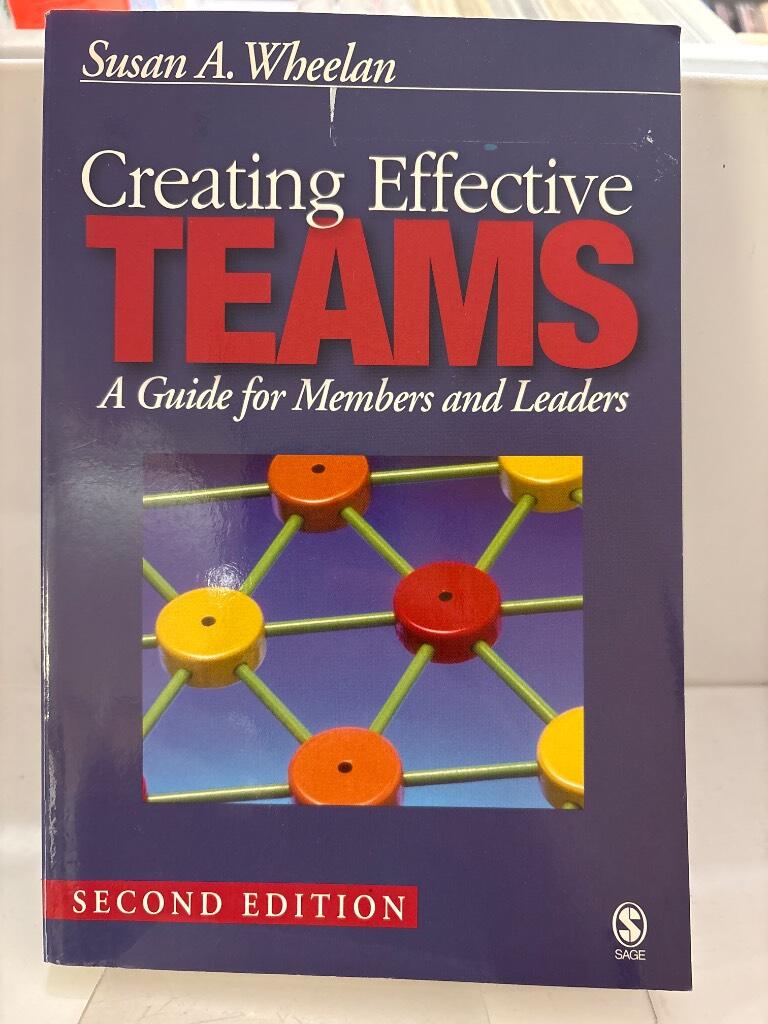 Creating effective teams - a guide for members and leaders