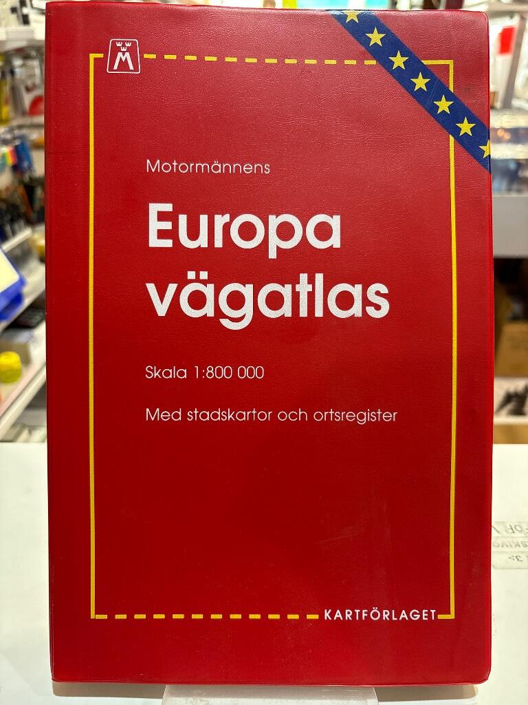 Europa v&auml;gatlas