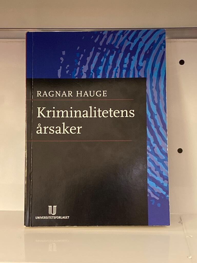 Kriminalitetens &aring;rsaker