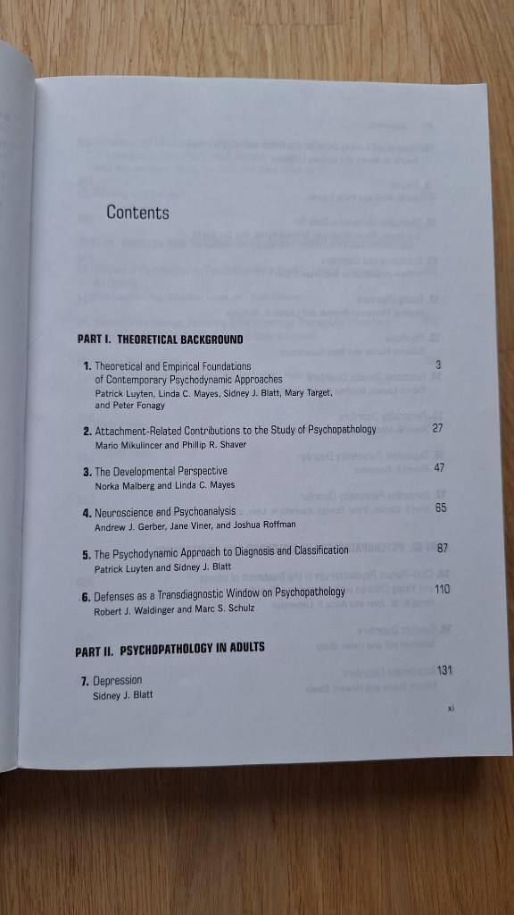 Handbook of psychodynamic approaches to psychopathology