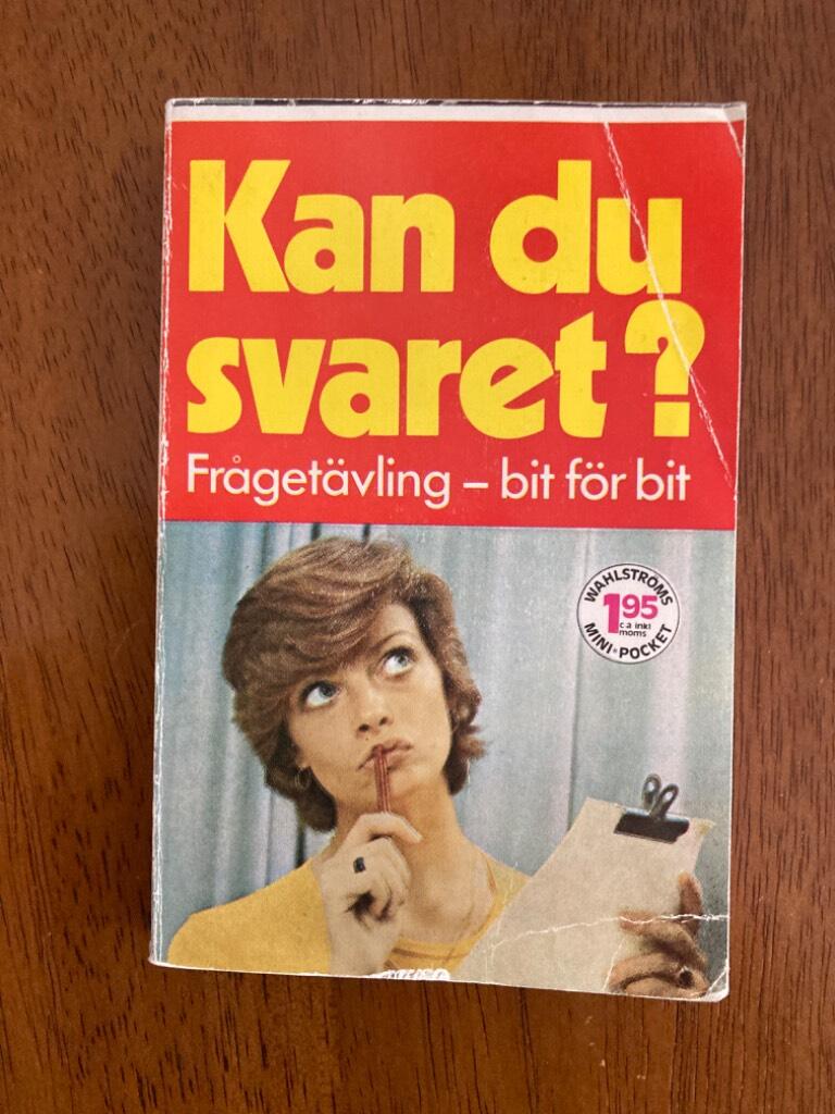 Kan du svaret? : [fr&aring;get&auml;vling - bit f&ouml;r bit]