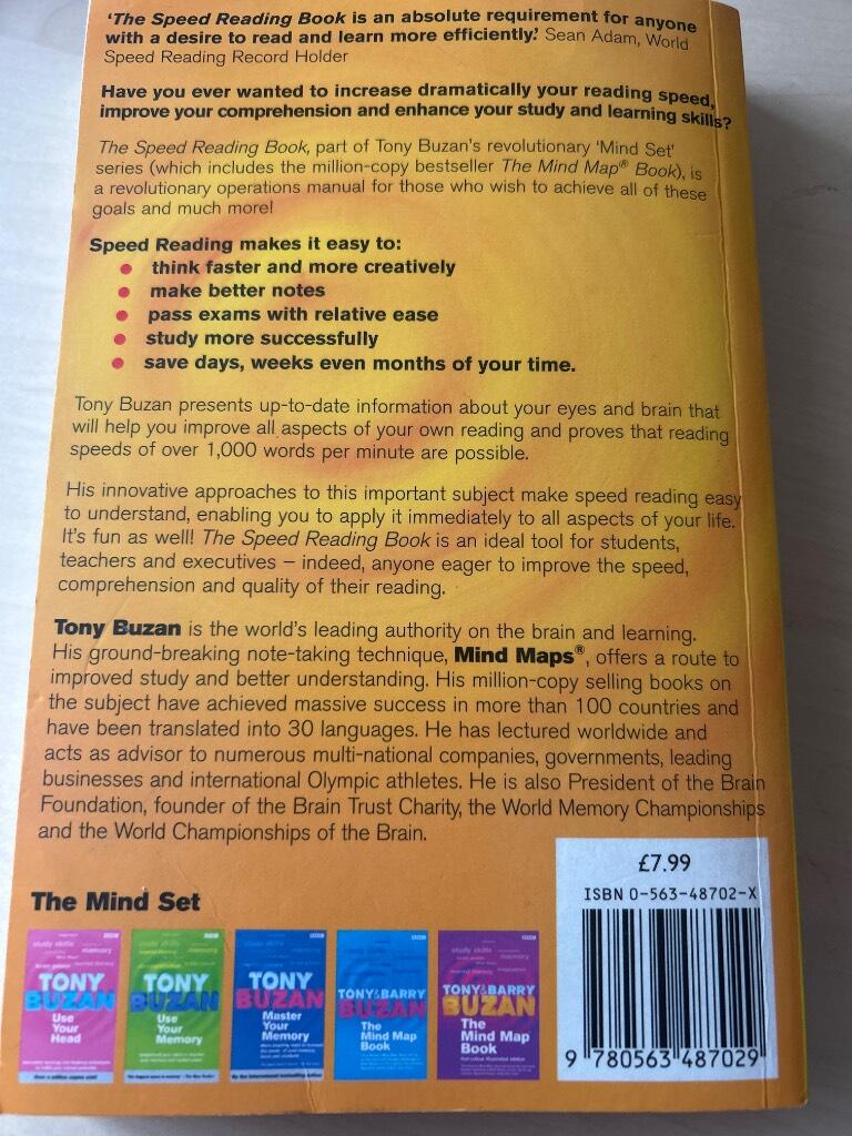 The speed reading book