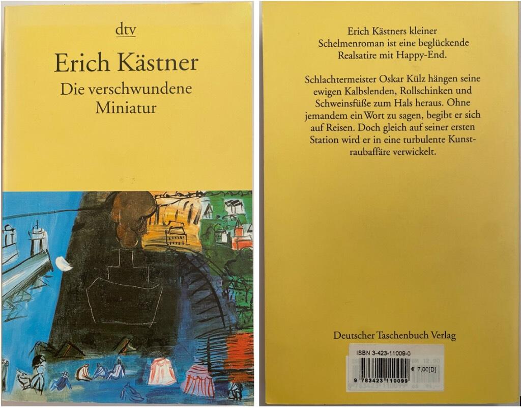 Die verschwundene Miniatur oder auch Die Abenteuer eines empfindsamen Fleischermeisters