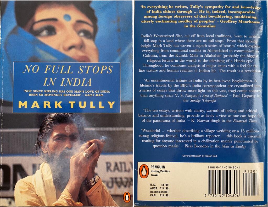No full stops in India