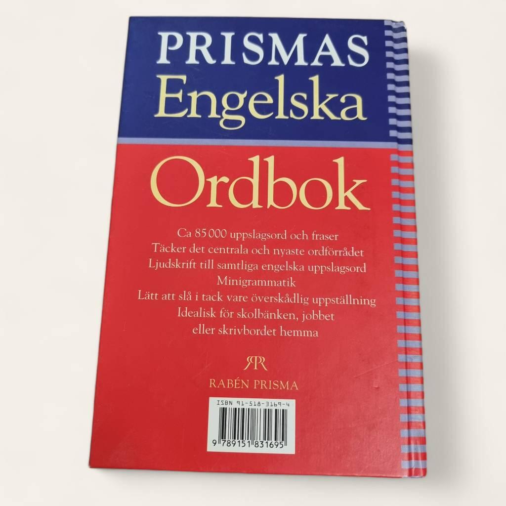 Prismas engelska ordbok : engelsk-svensk, svensk-engelsk, grammatik : 85000 uppslagsord och fraser]