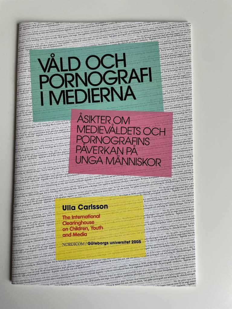 V&aring;ld och pornografi i medierna - &aring;sikter om mediv&aring;ldets och pornografins p&aring;verkan p&aring; unga m&auml;nniskor