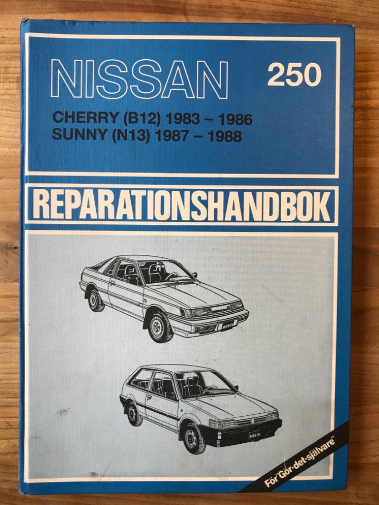 Nissan Cherry 1983-1986, Sunny 1987-1988 : en reparationshandbok