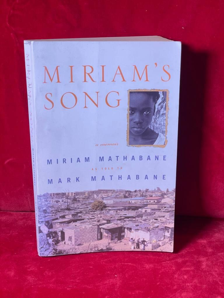 Miriam's song - a memoir