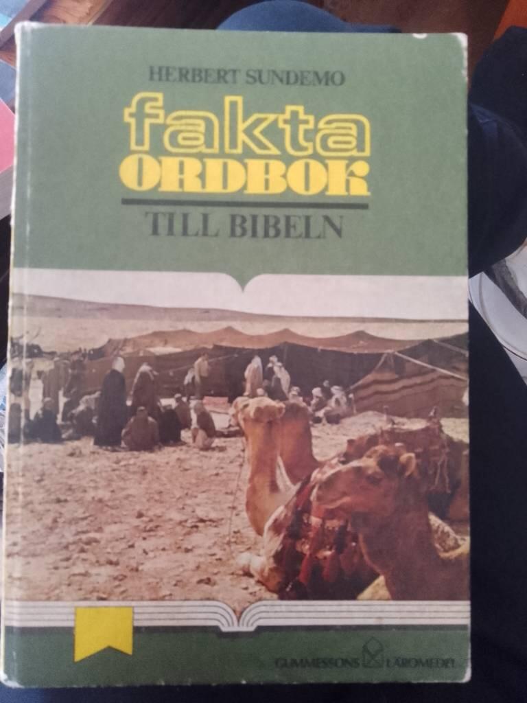 Faktaordbok till bibeln