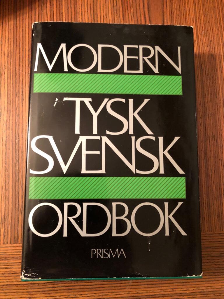 Modern tysk-svensk ordbok : Modernes deutsch-schwedisches W&ouml;rterbuch