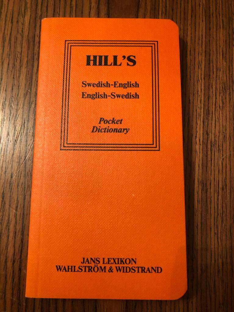 Svensk-engelsk, engelsk-svensk fickordbok : Swedish-English, English-Swedish pocket dictionary