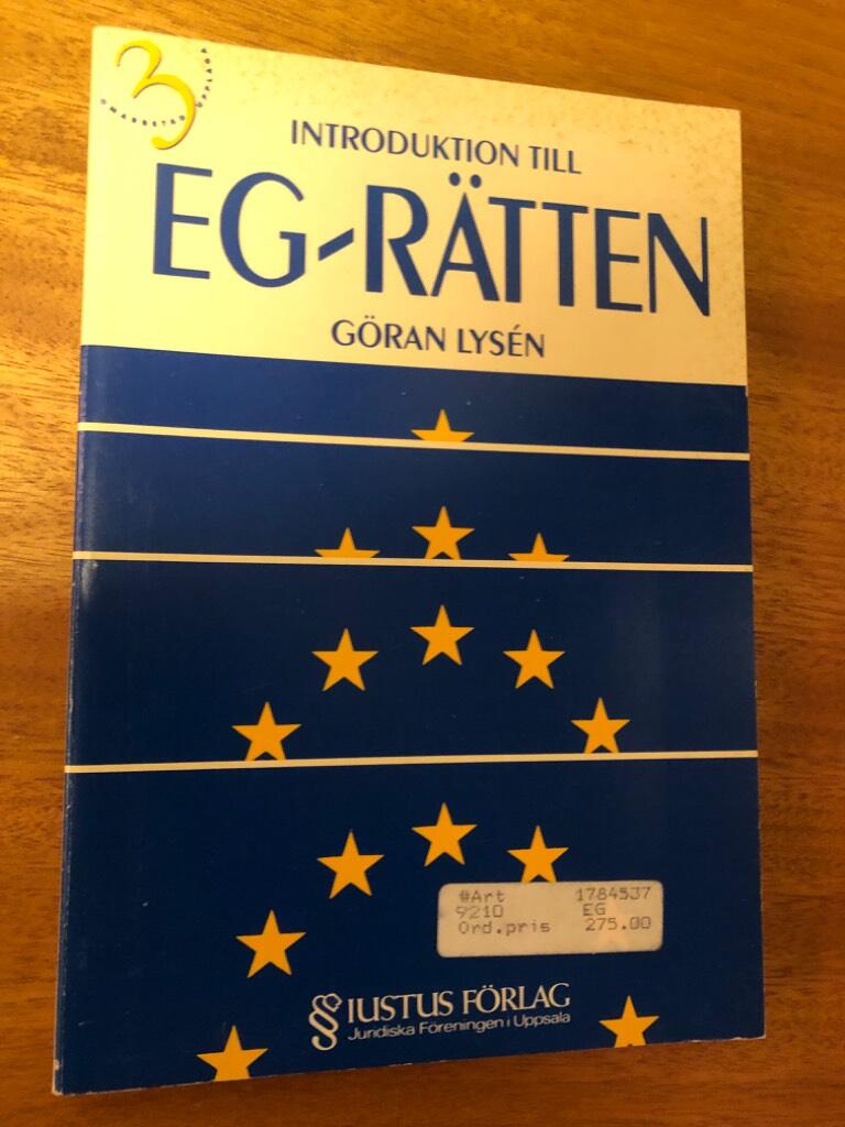 Introduktion till EG-r&auml;tten