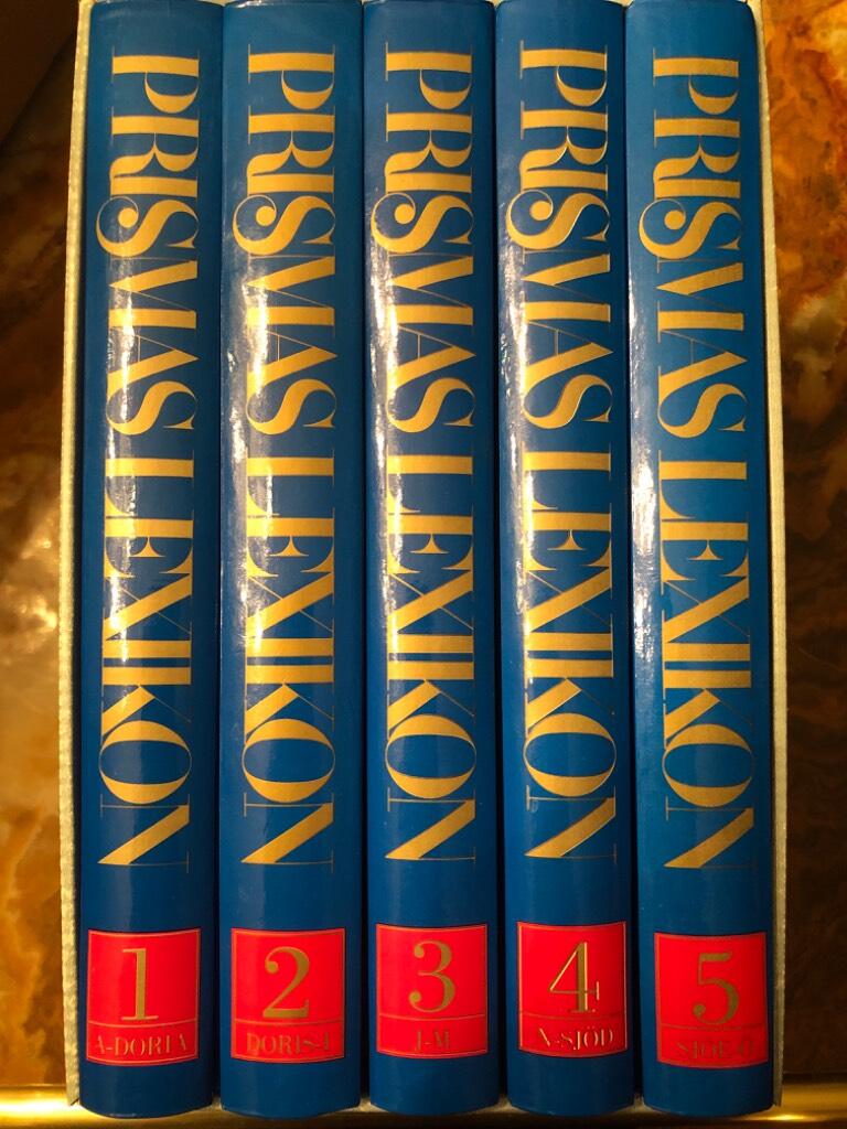 Prismas lexikon : aktuellt uppslagsverk i fem band