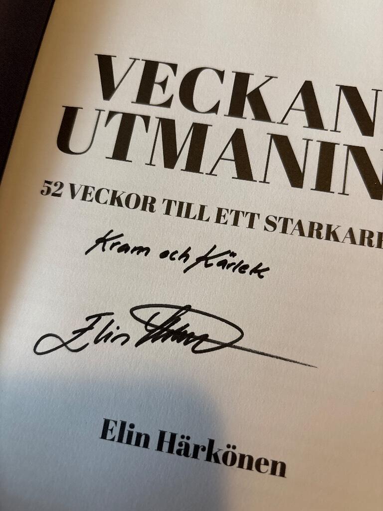 Veckans utmaning : 52 veckor till ett starkare jag
