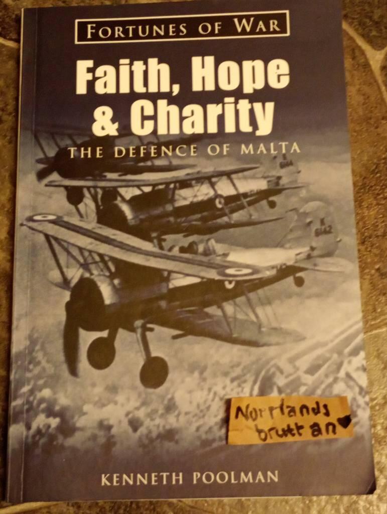 Faith, hope & charity - three planes against an air force