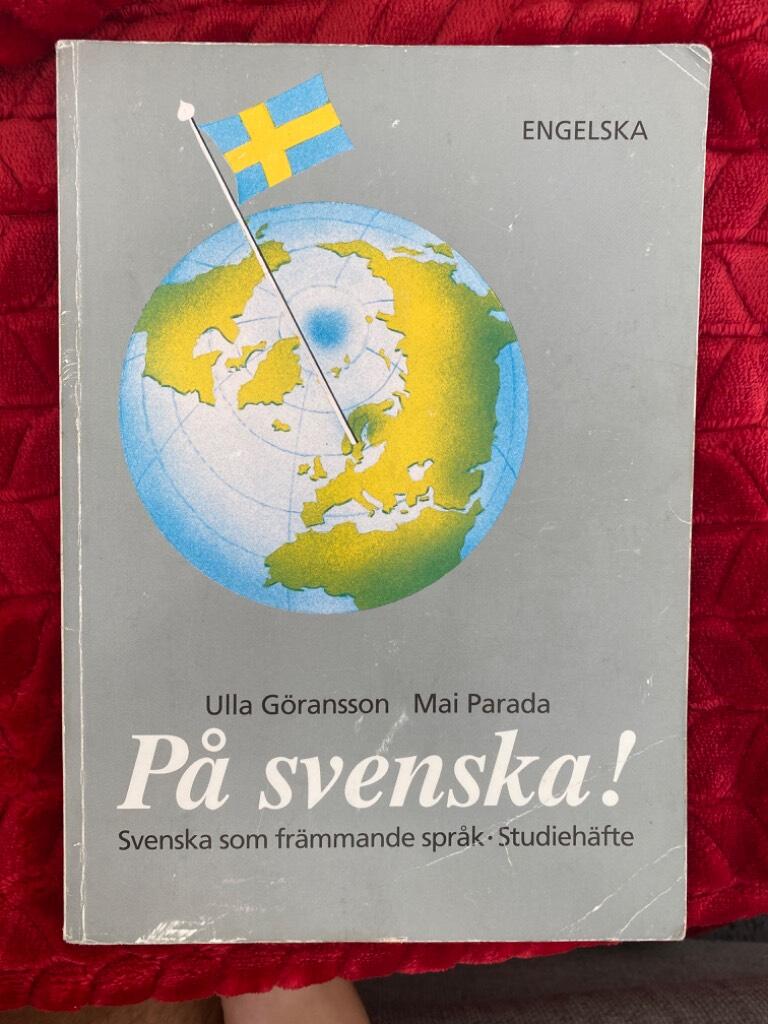 P&aring; svenska! studieh&auml;fte engelska