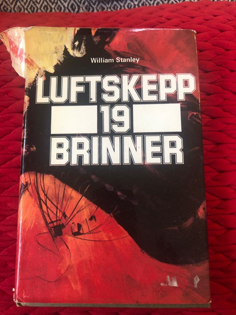 Luftskepp 19 brinner