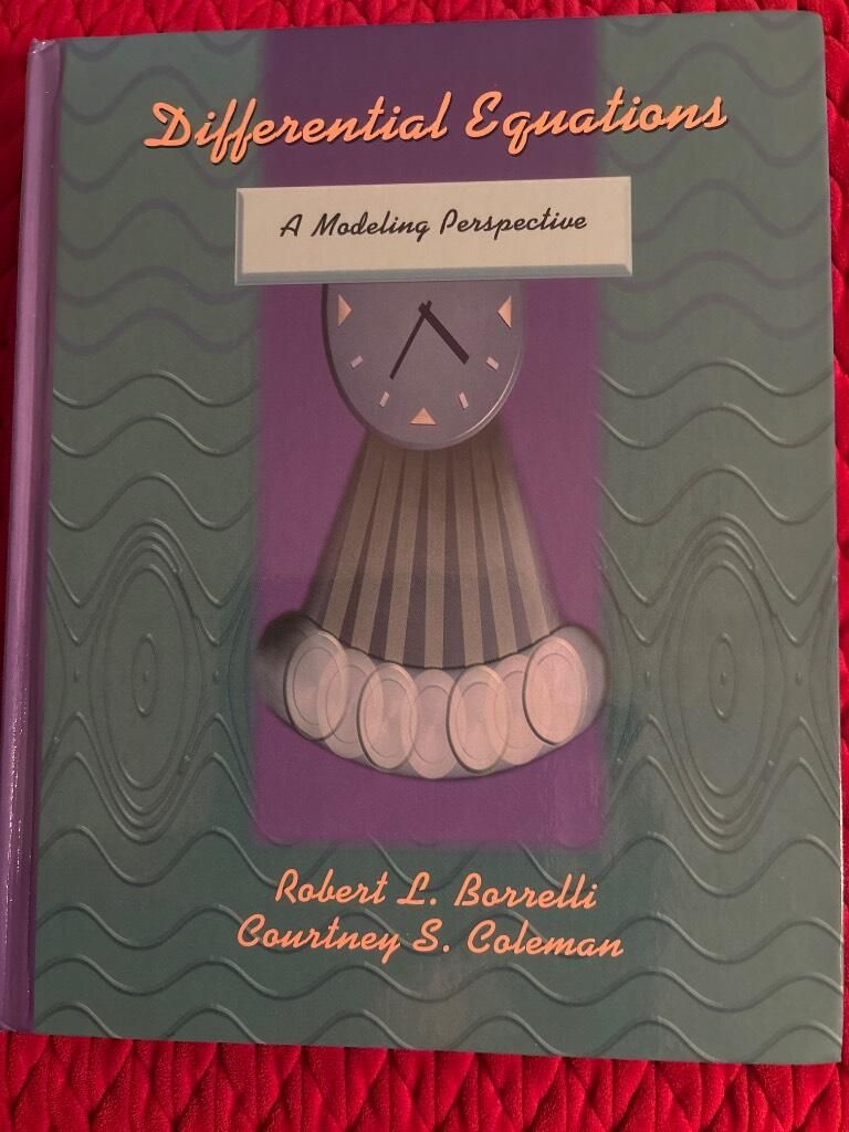 Differential equations - a modeling perspective