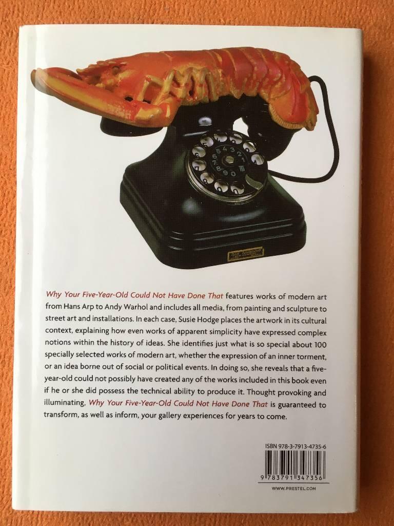 Why your five-year-old could not have done that - modern art explained