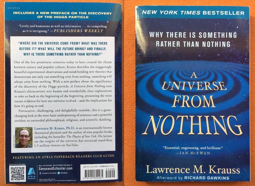 A universe from nothing - why there is something rather than nothing