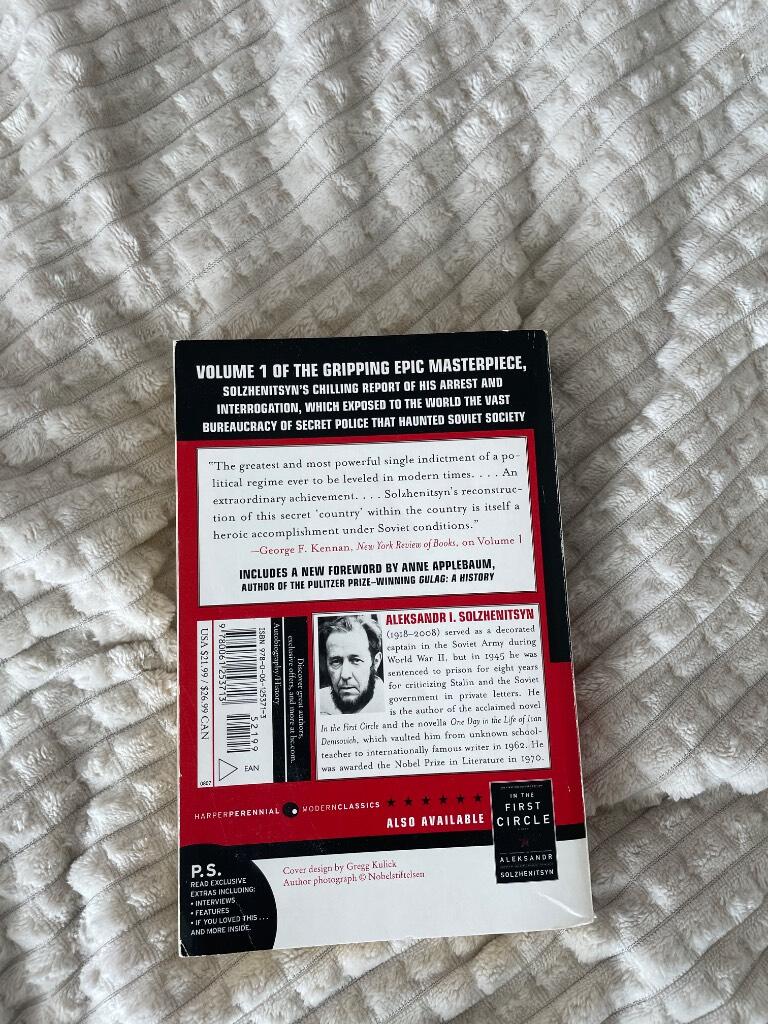 The Gulag Archipelago, 1918-1956 - an experiment in literary investigation