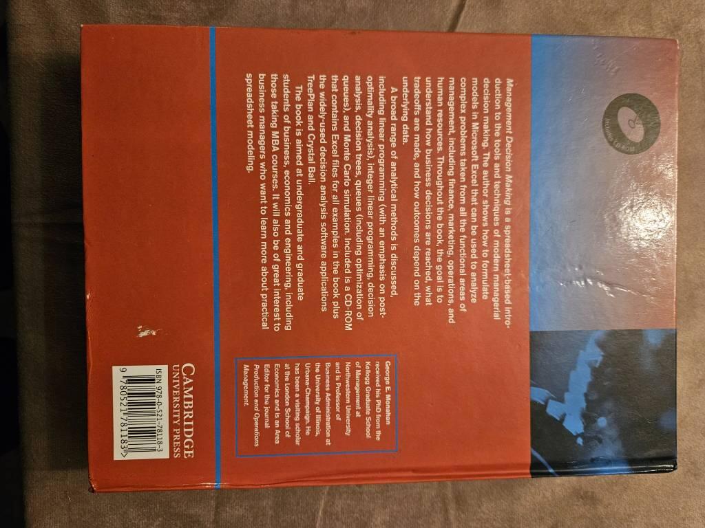 Management Decision Making