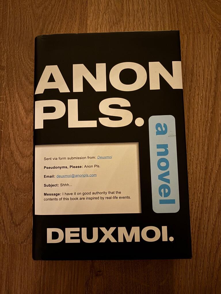 Anon pls - a novel