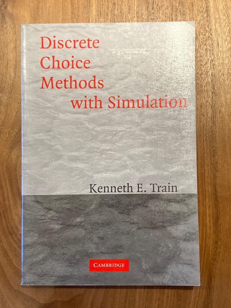 Discrete choice methods with simulation