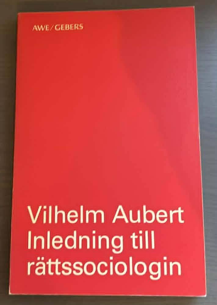 Inledning till rättssociologin