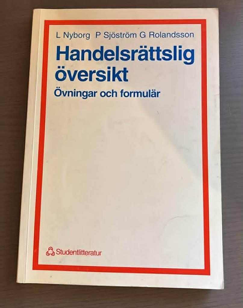 Handelsr&auml;ttslig &ouml;versikt : &ouml;vningar och formul&auml;r