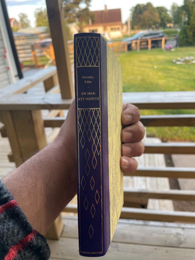 En man att motst&aring;