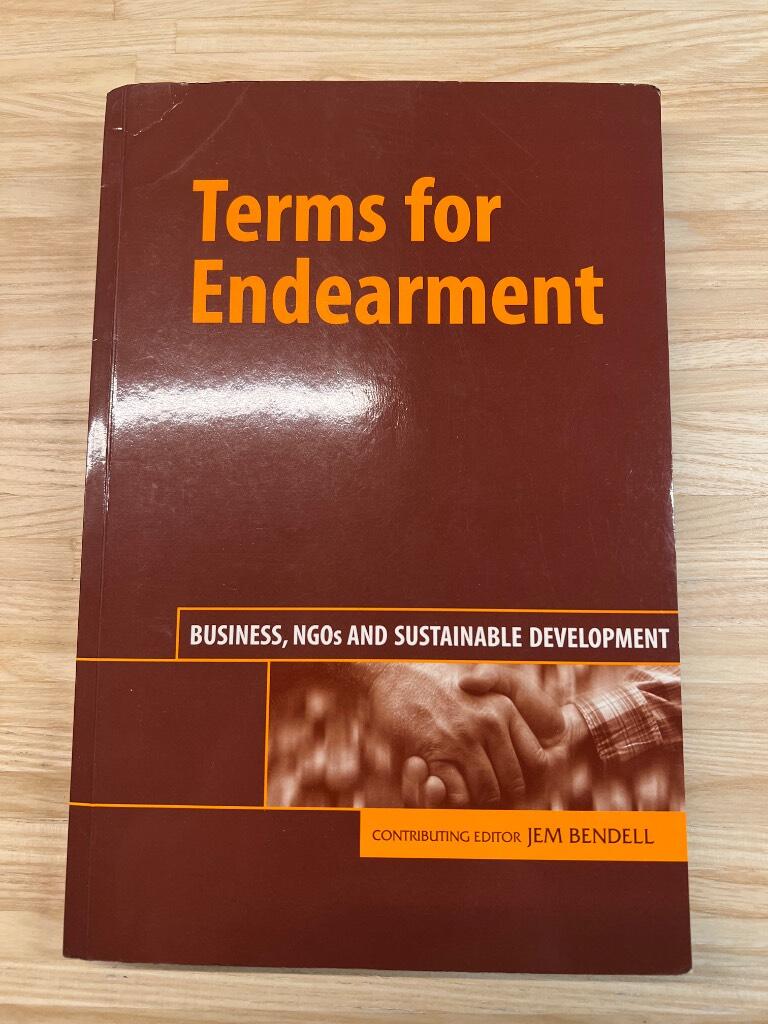 Terms for endearment - business, NGOs and sustainable development