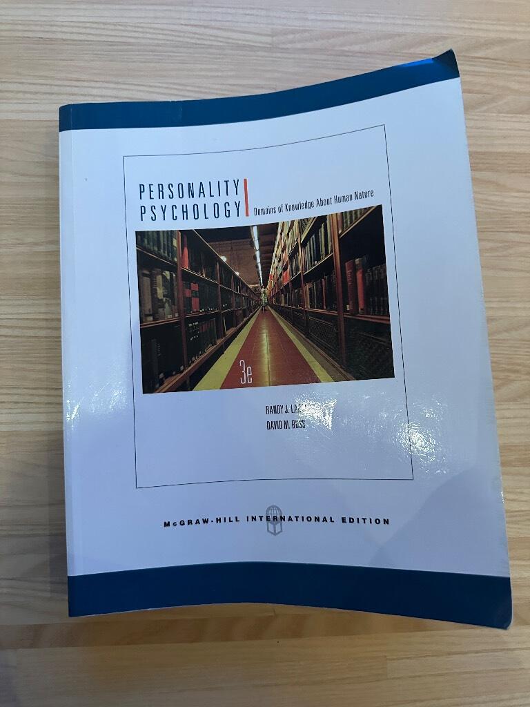 Personality psychology - domains of knowledge about human nature