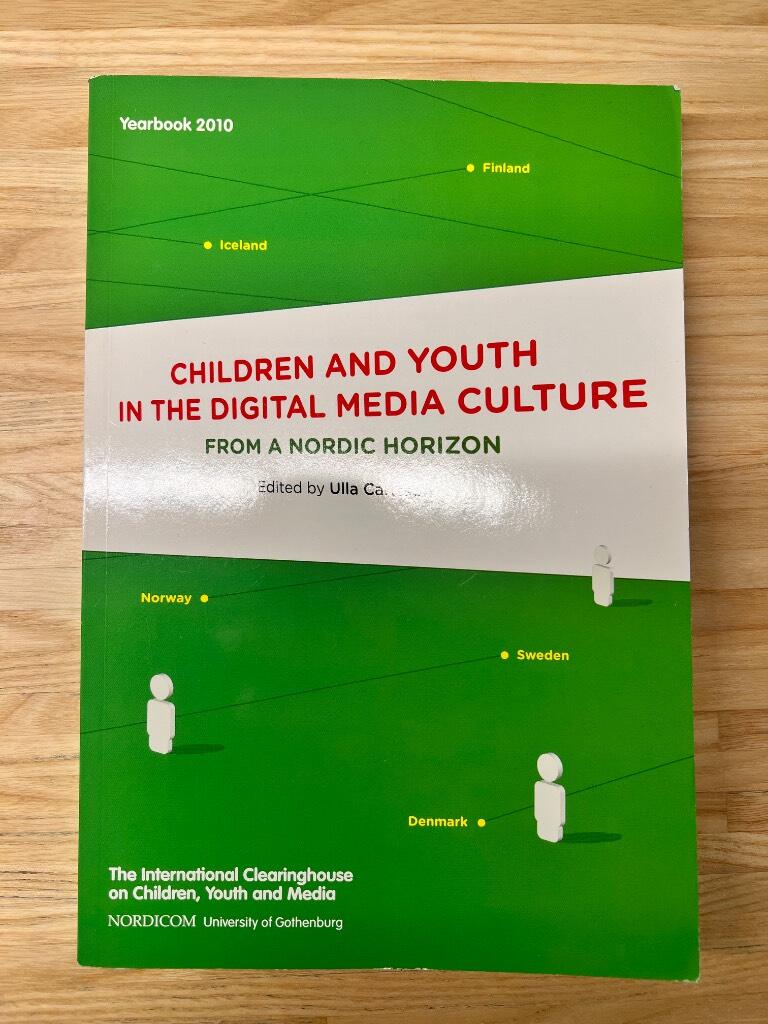 Children and youth in the digital media culture