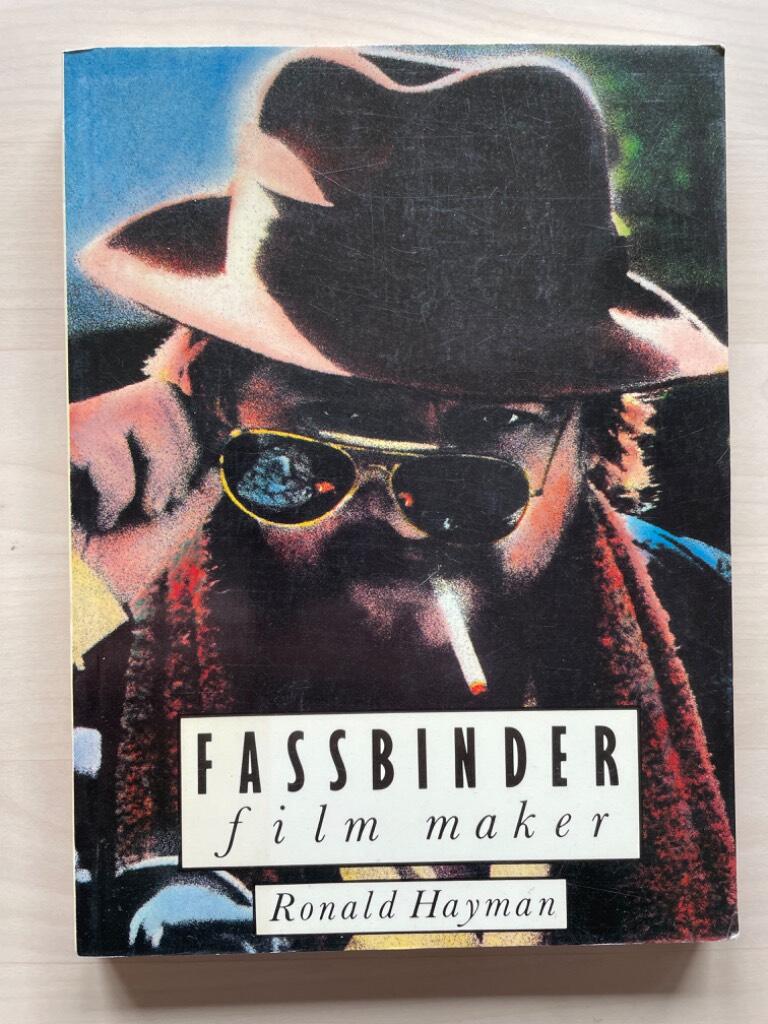 Fassbinder, film maker