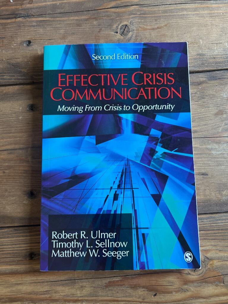 Effective crisis communication