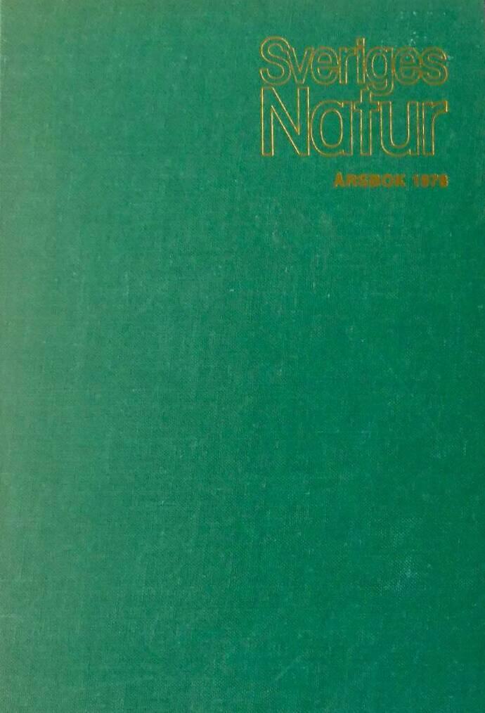 Sveriges natur : Naturskyddsf&ouml;reningens &aring;rsbok