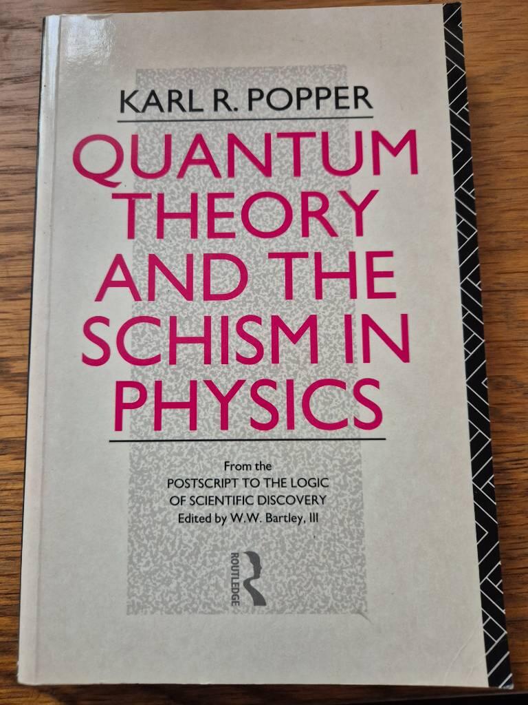 Quantum theory and the schism in physics