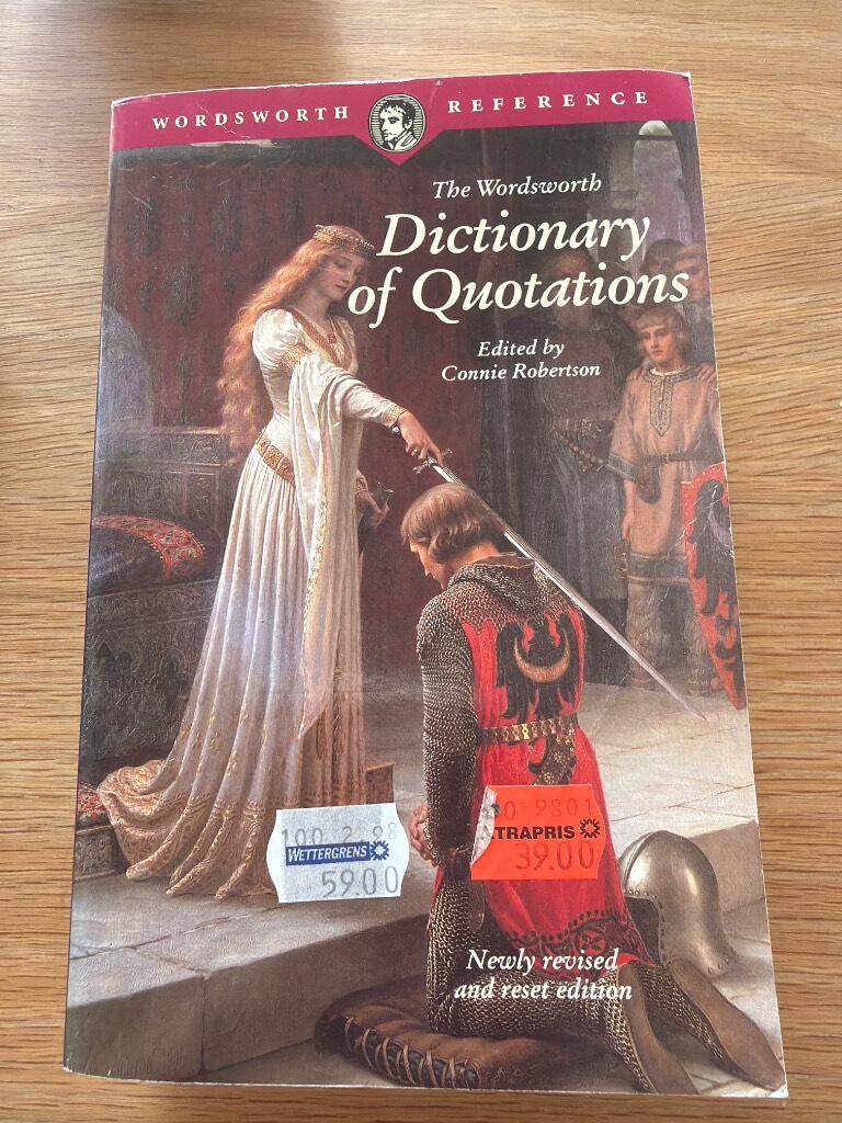 The Wordsworth dictionary of quotations