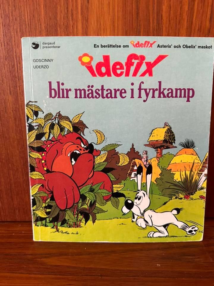 Idefix blir m&auml;stare i fyrkamp : en ber&auml;ttelse om Idefix, Asterix' och Obelix' lille kompis