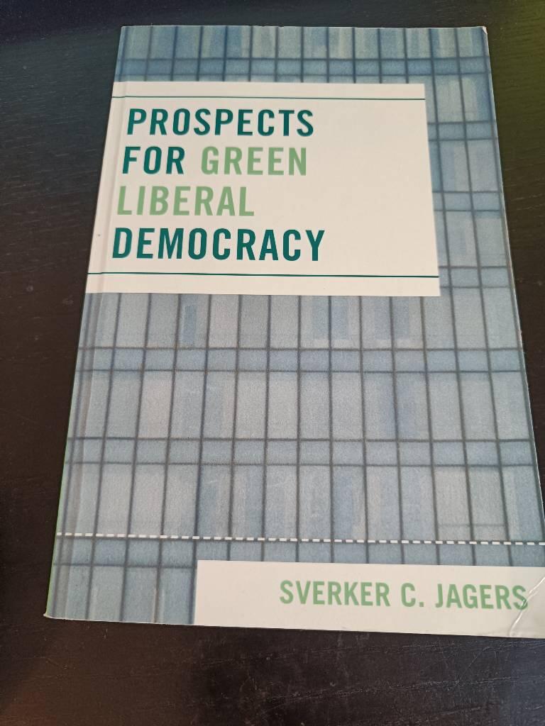 Prospects for green liberal democracy