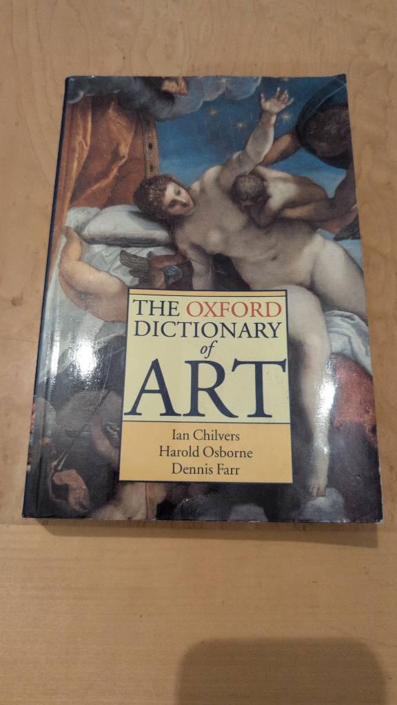 The Oxford dictionary of art